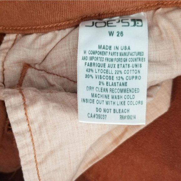 Joe's Jeans The Flawless Mustang Skinny Ankle Jeans 26 - Picture 6 of 7